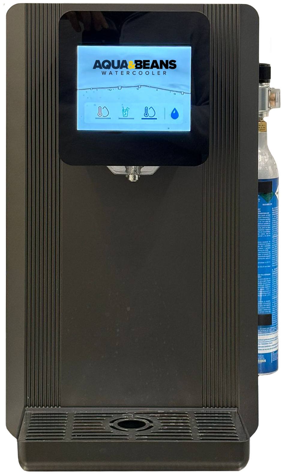 SodaCool - Front met cilinder