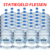 48 x Water bestellen in flessen voor waterkoeler met statiegeld